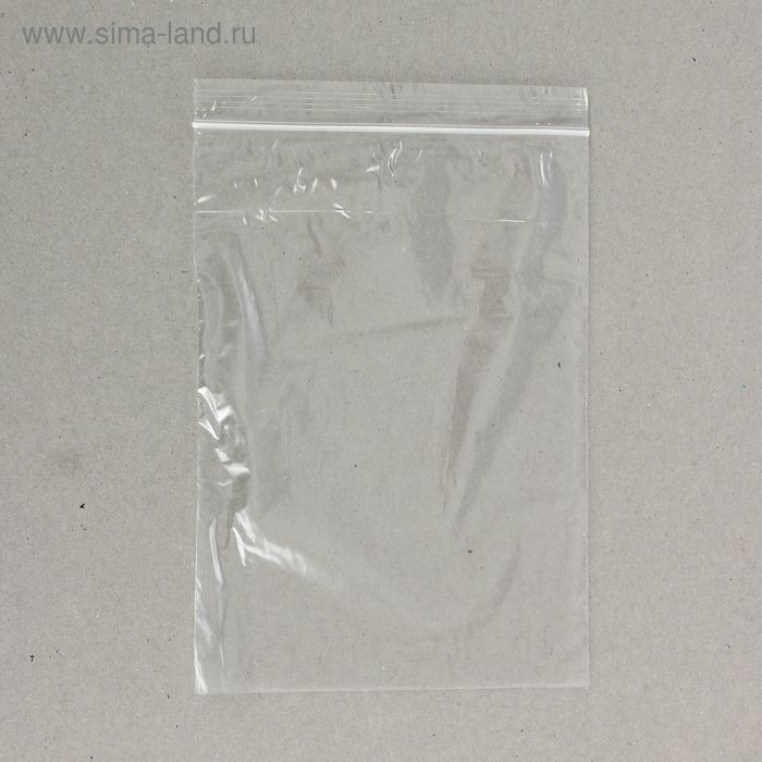 Пакет zip lock 15 х 20 см - Фото 1