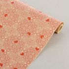 Бумага упаковочная крафт "Сердце", 0,7 х 10 м - Фото 1