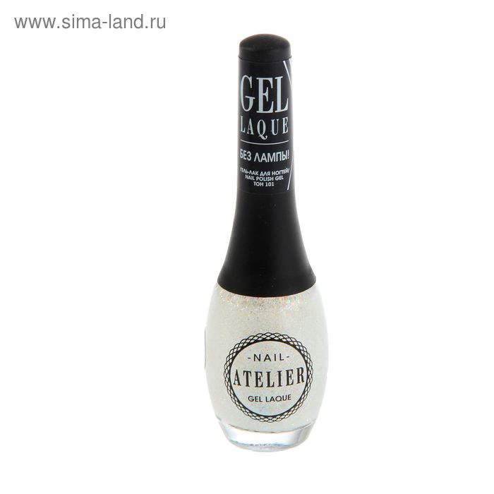 Лак для ногтей Viviene Sabo Nail Atelier, с эффектом гелевого покрытия, тон 101 - Фото 1