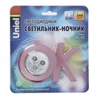 Ночник DTL-355 OK/3LED/3AAA Красный от батареек - Фото 4