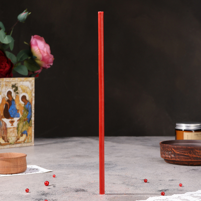 Свечи церковные, красные, №30, упаковка 2 кг