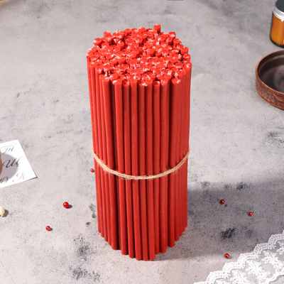 Свечи церковные, красные, №30, упаковка 2 кг