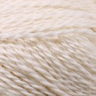 Пряжа для вязания спицами, крючком «Пехорский текстиль. Деревенская», 100% полугрубая шерсть, 250 м/100 г, (01 белый) - Фото 4