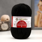Пряжа для вязания спицами, крючком «Пехорский текстиль. Деревенская», 100% шерсть, 250 м/100 г, 02 чёрный - Фото 4