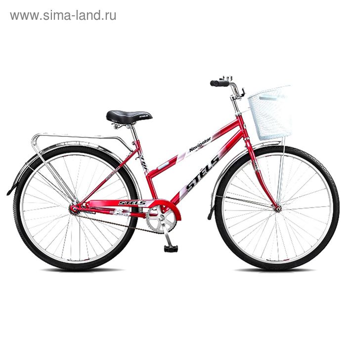 Велосипед 28" Stels Navigator-300 Lady, 2015, цвет красный, размер 18"