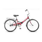 Велосипед 24" Stels Pilot-710, 2016, цвет чёрный/красный, размер 16" - Фото 1