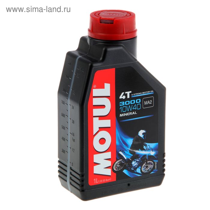 Моторное масло MOTUL 3000 4Т 10W-40, 1 л 107672 - Фото 1