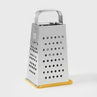 Тёрка «Универсал», 4 грани, с крышкой-дозатором, цвет МИКС - Фото 1