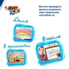 Карандаши цветные 12 цветов, детские, утолщённые, трёхгранные, BIC Kids Evolution Triangle, пластиковые, премиум, картонная упаковка - Фото 6