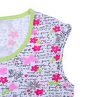 Пижама женская "Цветочные мотивы" (майка, бриджи) Р207355, рост 170-176 см, р-р 54 - Фото 3