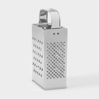 Тёрка КВАРЦ «Эконом», 4 грани, 8.5×6.2×18.2 см, металл - Фото 6