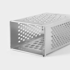 Тёрка КВАРЦ «Эконом», 4 грани, 8.5×6.2×18.2 см, металл - Фото 6