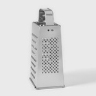 Тёрка КВАРЦ «Универсал», 4 грани, 11×8.5×22 см, металл, серебристая - Фото 4