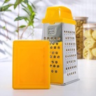 Тёрка с контейнером КВАРЦ «Комфорт», 4 грани, 450 мл, 11×8.5×27 см, металл, МИКС - Фото 10