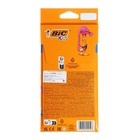 Карандаши цветные 12 цветов, детские, шестигранные, BIC Kids Tropicolors, пластиковые, ударопрочный грифель 3.2 мм, картонная упаковка - Фото 9