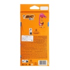 Карандаши цветные 12 цветов, детские, шестигранные, BIC Kids Tropicolors, пластиковые, ударопрочный грифель 3.2 мм, картонная упаковка 1314701