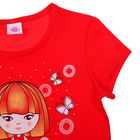 Сорочка для девочки "Принцесса", рост 110-116 см (30), цвет красный Р307761_Д - Фото 3