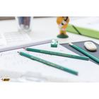 Карандаш чернографитный HB, BIC Evolution, зелёный корпус - Фото 3