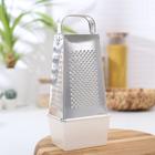 Тёрка «Комфорт», 4 грани, с контейнером 450 мл, 11×8,5×27 см, цвет МИКС - Фото 2