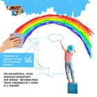 Фломастеры 18 цветов BIC Kids Visa, детские, смываемые, тонкое письмо - Фото 5