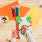 Фломастеры 18 цветов BIC Kids Visa, детские, смываемые, тонкое письмо - Фото 6