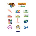 Цветные карандаши 18 цветов, детские, шестигранные, ударопрочные, BIC Kids Evolution 1314700 - фото 16638580