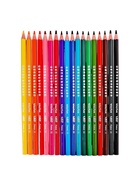 Цветные карандаши 18 цветов, детские, шестигранные, ударопрочные, BIC Kids Evolution - Фото 7