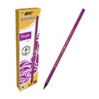 Карандаш чернографитный BIC HB Evolution Miss, пластиковый - Фото 1