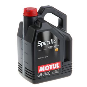Моторное масло MOTUL Specific VW 50400/50700 5W-30, 5 л 106375
