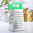 Тёрка Доляна, 4 грани, 11×8.5×22 см, металл, МИКС - Фото 1