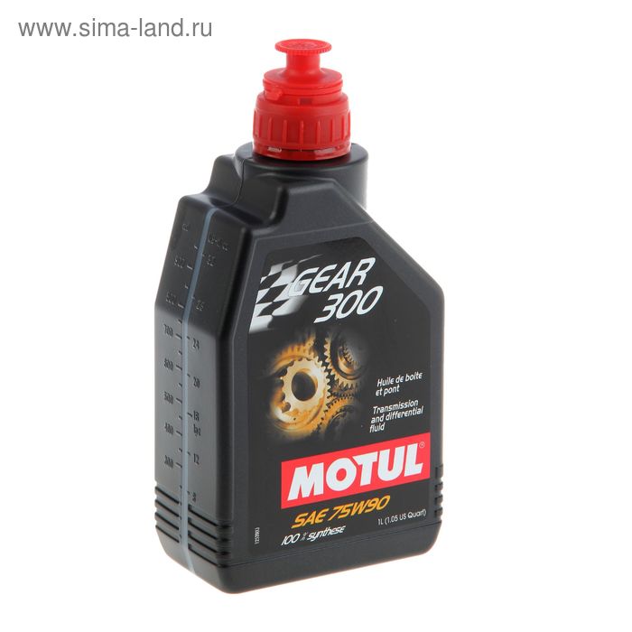 Трансмиссионное масло Motul Gear 300 75W-90, 1 л 105777 - Фото 1