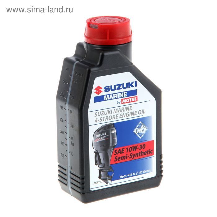 Моторное масло MOTUL SUZUKI Marine 4T 10W-30, 1 л 106452 - Фото 1