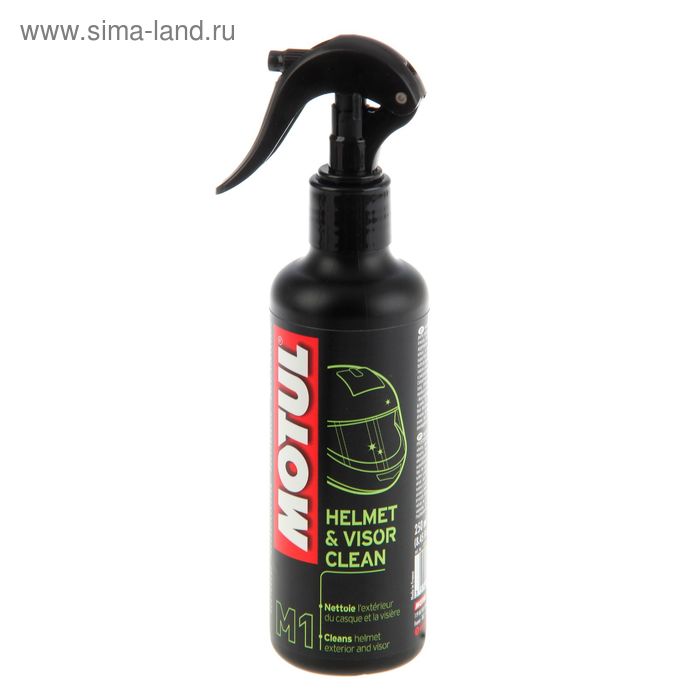 MOTUL М1 Средство для очистки внешней поверхности мотошлема Helmet&Visor Clean 0.25л 102992 - Фото 1