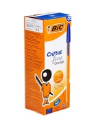 Ручка шариковая, BIC Orange, узел 0.8 мм, чернила синие, мягкое экономичное тонкое письмо, оранжевый корпус - Фото 12
