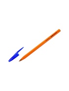 Ручка шариковая, BIC Orange, узел 0.8 мм, чернила синие, мягкое экономичное тонкое письмо, оранжевый корпус - Фото 10