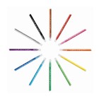 Фломастеры 12 цветов BIC Kid Couleur, детские, смываемые, среднее письмо - Фото 3