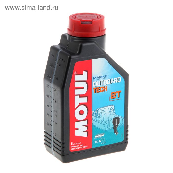 Моторное масло MOTUL Outboard TECH 2T, 1 л 102789