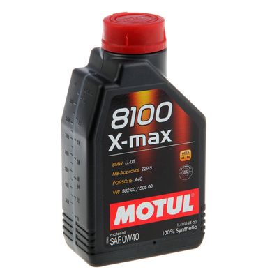 Масло моторное Motul 8100 X-max 0w-40, 1 л 104531