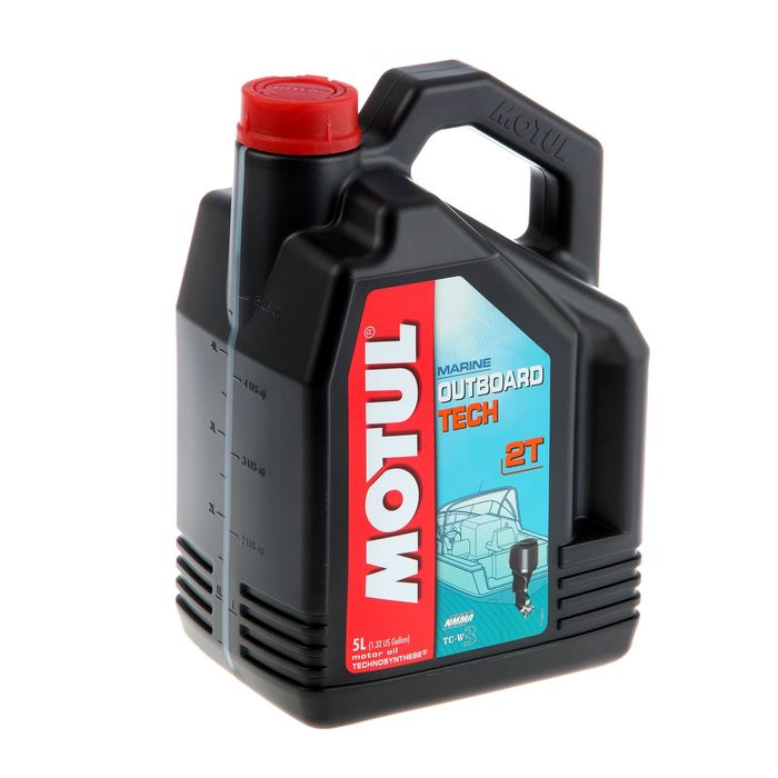 Моторное масло MOTUL Outboard TECH 2T, 5 л 101728