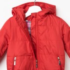 Куртка для девочки на резинке, рост 98 см, цвет красный_КУД 03-81 - Фото 2