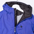 Куртка для мальчика, рост 134 см, цвет василек_КМ 01-18 - Фото 3