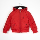 Куртка для мальчика, рост 104 см, цвет красный_КМ 01-23 - Фото 5