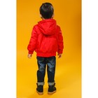 Куртка для мальчика, рост 104 см, цвет красный_КМ 01-23 - Фото 3