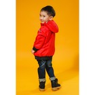 Куртка для мальчика, рост 140 см, цвет красный_КМ 02-57 - Фото 3