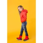 Куртка для девочки балон, рост 98 см, цвет красный_КУД 02-32 - Фото 2