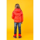 Куртка для девочки балон, рост 98 см, цвет красный_КУД 02-32 - Фото 4