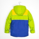 Куртка для мальчика, рост 140 см, цвет василек/лайм/желтый_КМ 03-24 - Фото 2