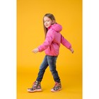Куртка для девочки балон, рост 122 см, цвет розовый_КУД 02-16 - Фото 2