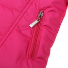 Костюм для девочки (куртка+брюки), рост 128 см, цвет розовый/серый_КОД 02-57 - Фото 3