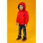 Куртка для мальчика, рост 110 см, цвет красный_КМ 01-24 - Фото 4